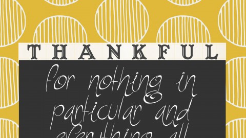 Practicing Gratitude Without Attachment